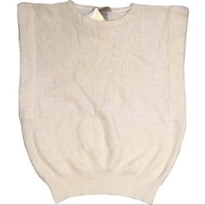 NWT Vintage Knit Vest LARGE Diane von Fürstenberg